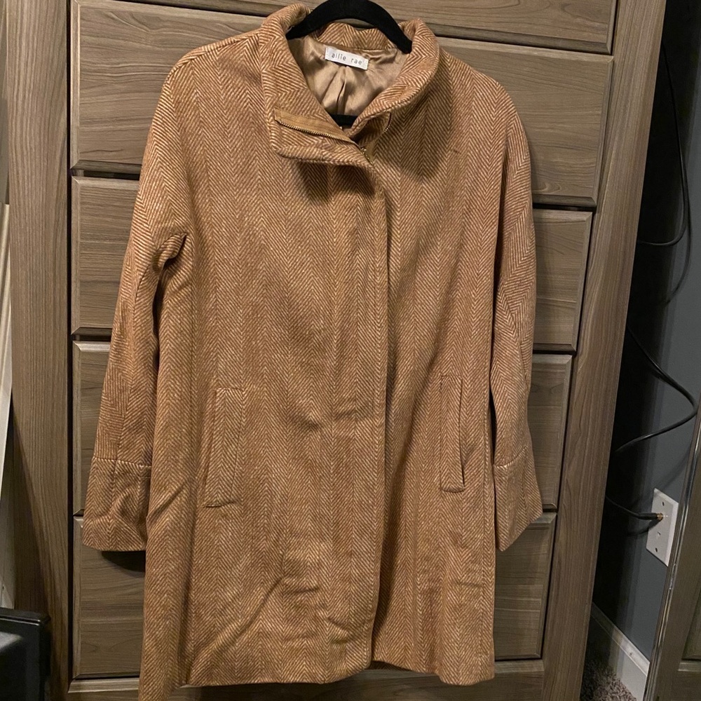 Allie Rae Camel Coat